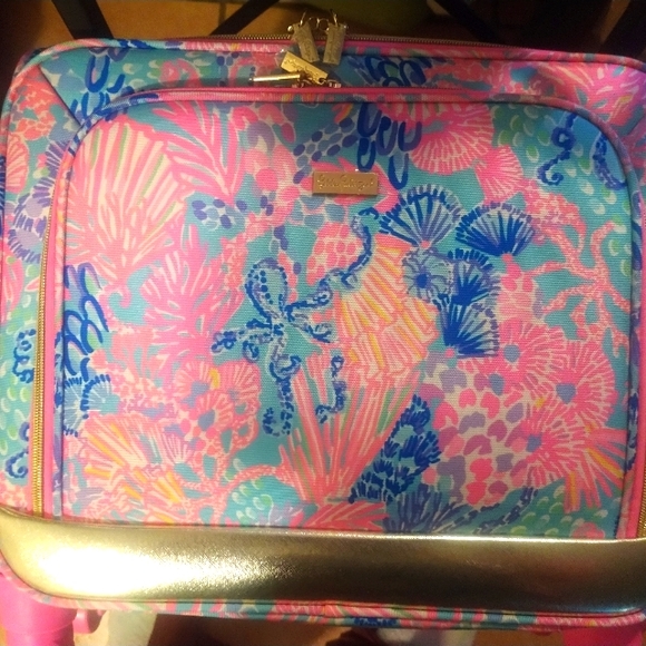 Lilly Pulitzer Bags Lilly Pulitzer Under The Seat Carry On Luggage Nwt Poshmark